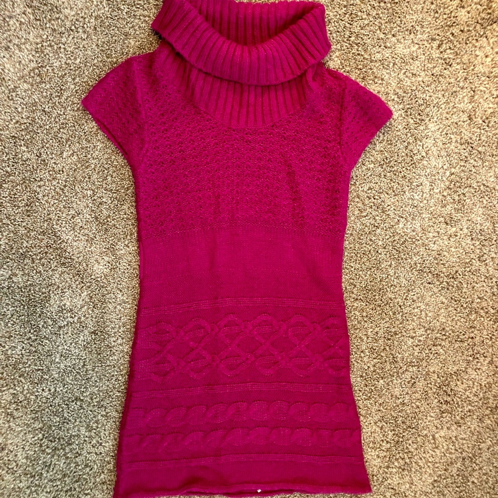 Sweater Dress Pink